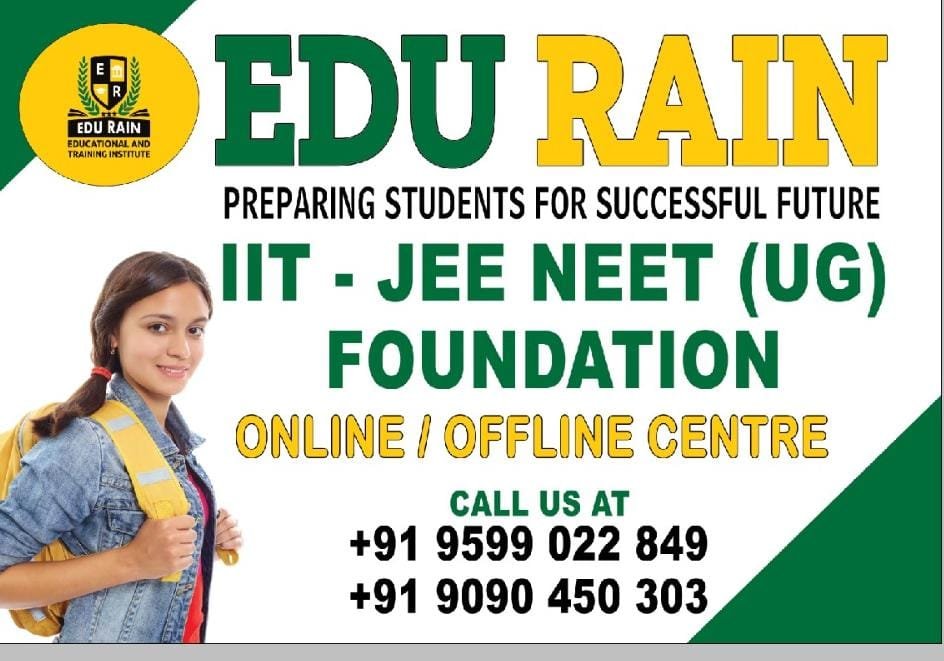 Class 11 and 12 Coaching at EduRain Institute